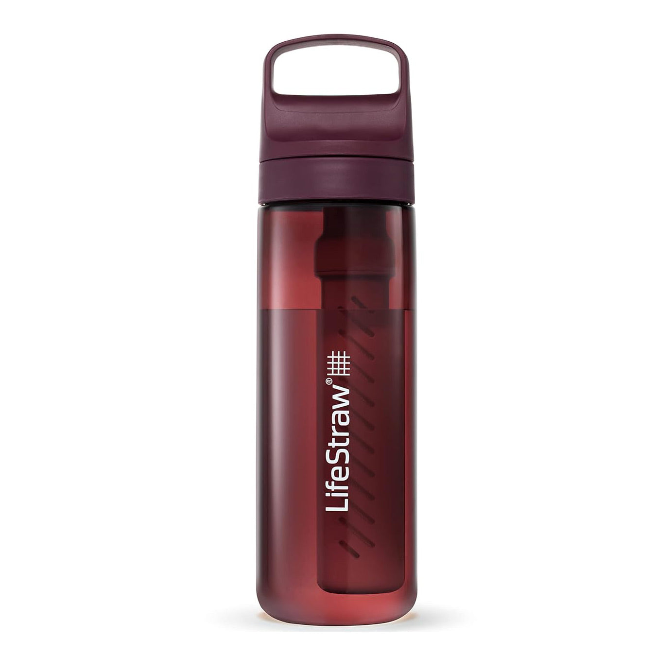 LifeStraw Go 2.0 Water Filter Bottle 650ml - Merlot Me Away Water Bottle Lifestraw