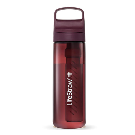 LifeStraw Go 2.0 Water Filter Bottle 650ml - Merlot Me Away Water Bottle Lifestraw
