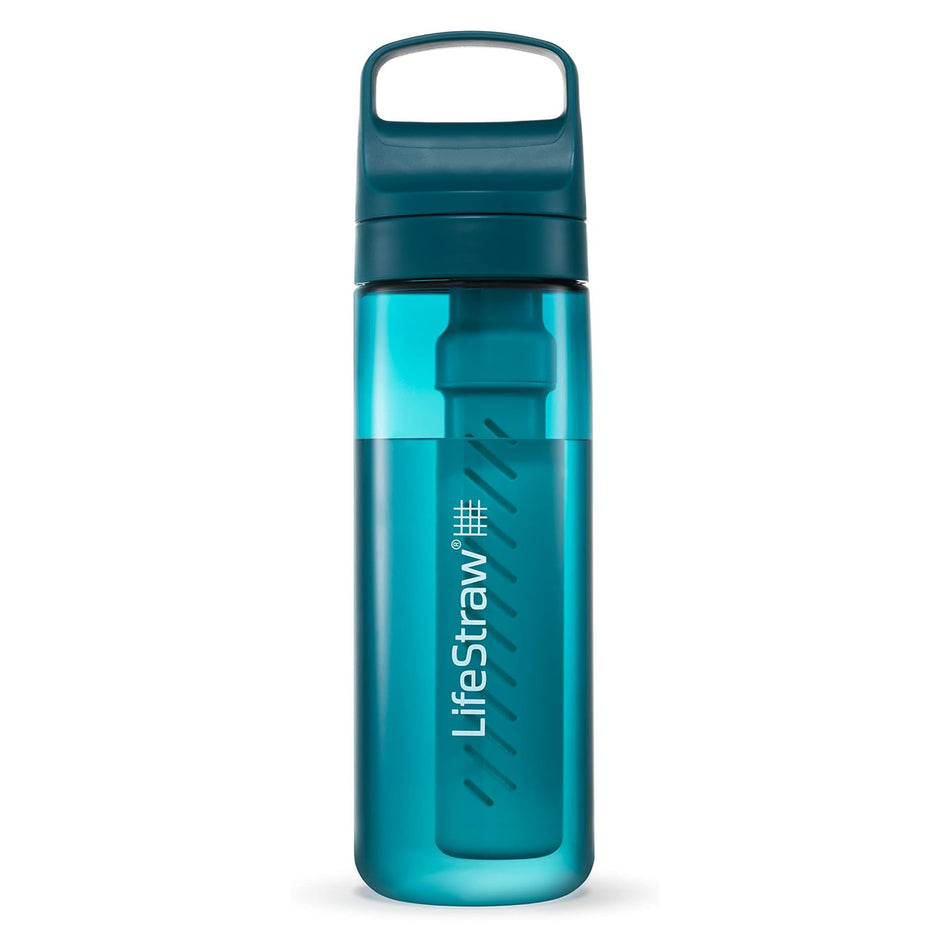 LifeStraw Go 2.0 Water Filter Bottle 650ml - Laguna Teal Water Bottle Lifestraw