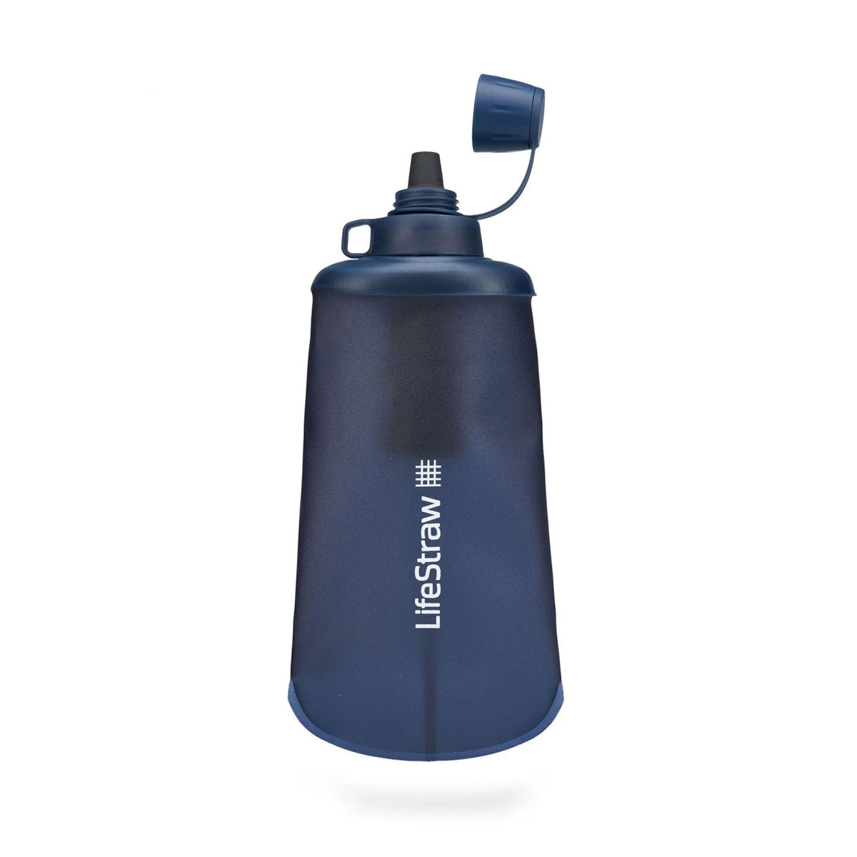 LifeStraw Peak Series Collapsible Squeeze Bottle 650ml - Mountain Blue Water Bottle Lifestraw