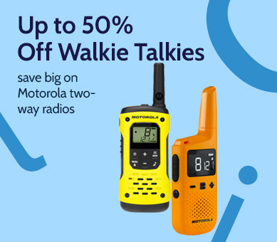 Up to 50% Off Motorola Walkie Talkies