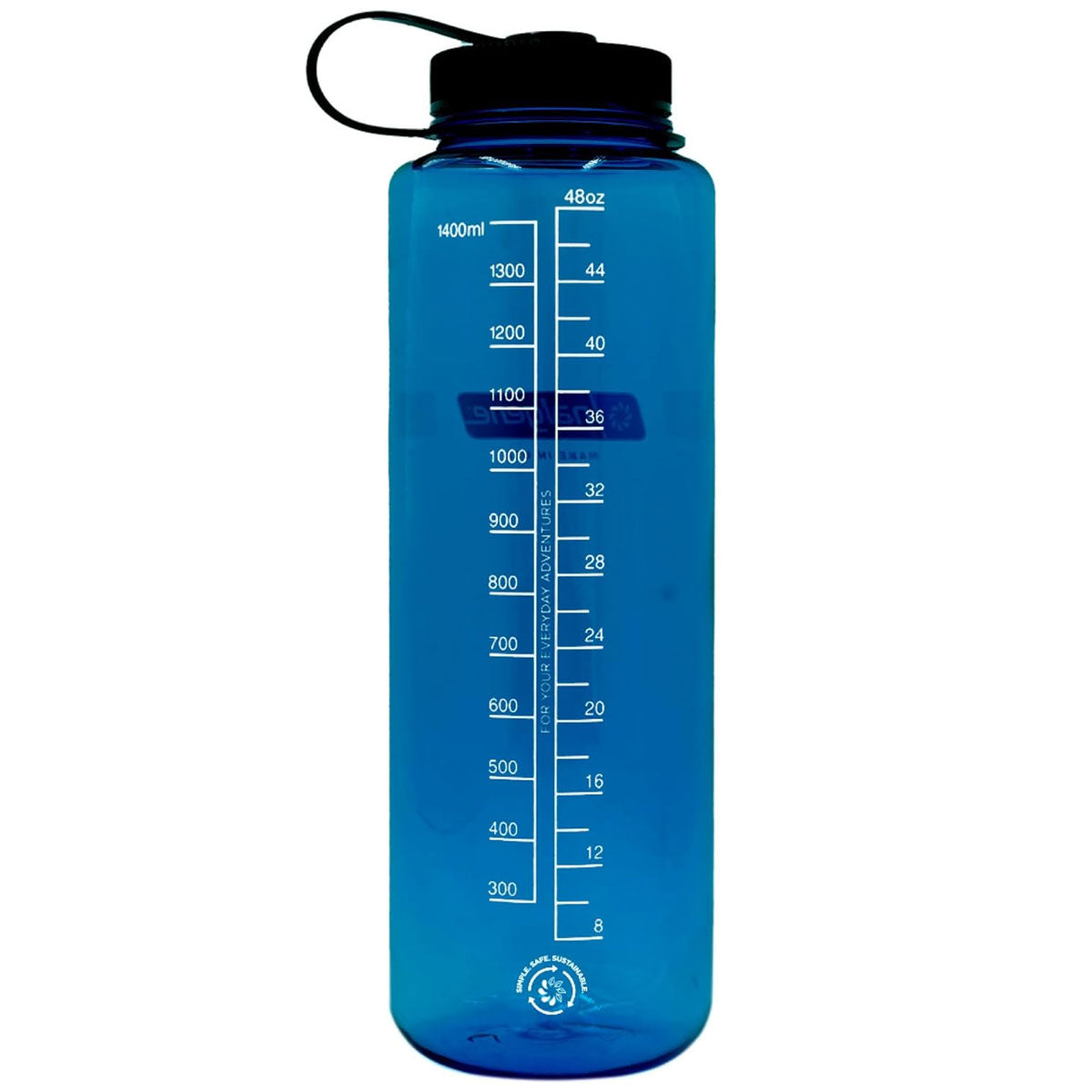 Nalgene Wide Mouth 1.5L Silo Tritan Sustain Water Bottle - Slate Blue Water Bottle Nalgene