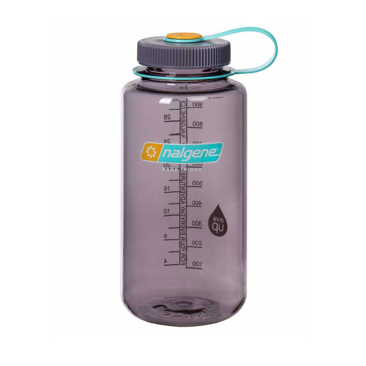 Nalgene Wide Mouth 1L Tritan Sustain Water Bottle - Aubergine Water Bottle Nalgene