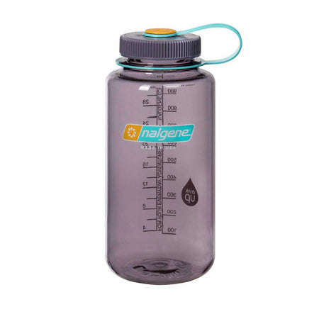 Nalgene Wide Mouth 1L Tritan Sustain Water Bottle - Aubergine Water Bottle Nalgene
