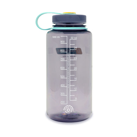 Nalgene Wide Mouth 1L Tritan Sustain Water Bottle - Aubergine Water Bottle Nalgene