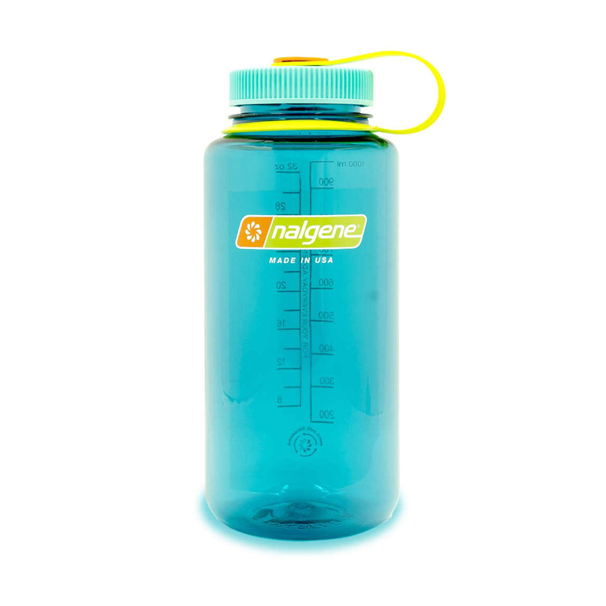 Nalgene Wide Mouth 1L Tritan Sustain Water Bottle - Cerulean Water Bottle Nalgene