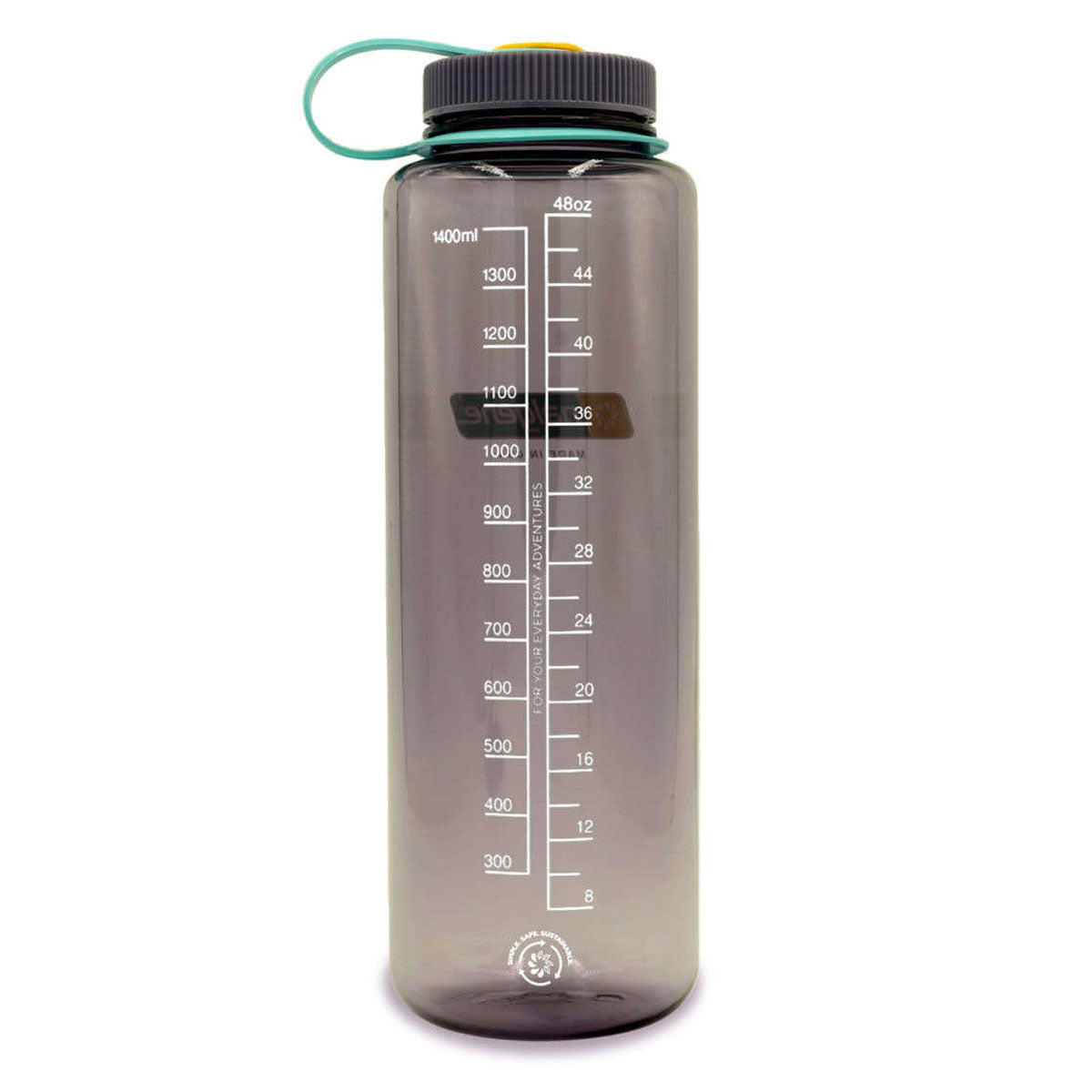Nalgene Wide Mouth 1.5L Silo Tritan Sustain Water Bottle - Aubergine Water Bottle Nalgene