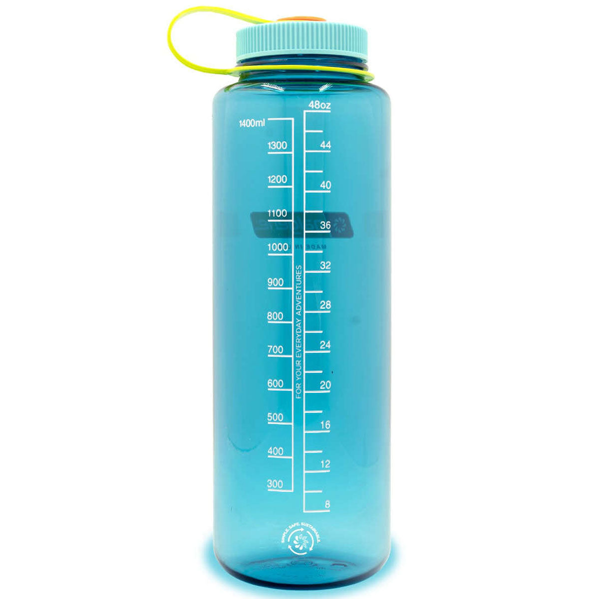 Nalgene Wide Mouth 1.5L Silo Tritan Sustain Water Bottle - Cerulean Water Bottle Nalgene