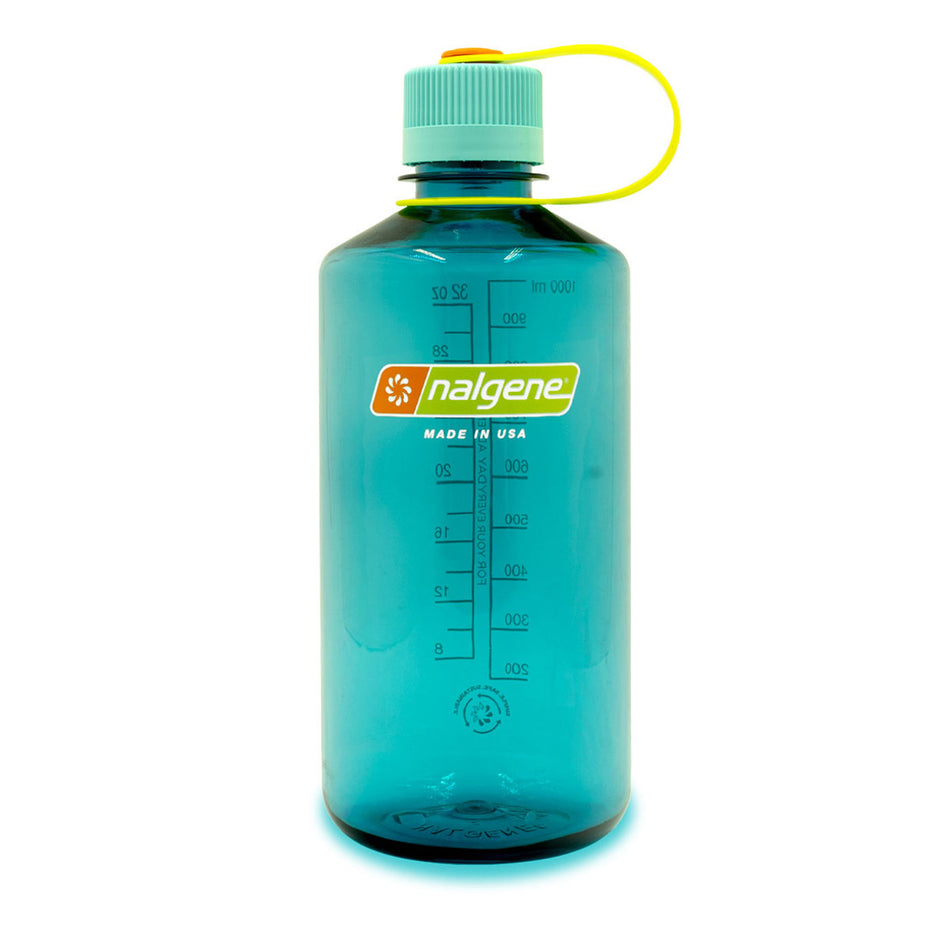 Nalgene Narrow Mouth 1L Tritan Sustain Water Bottle - Cerulean Water Bottle Nalgene