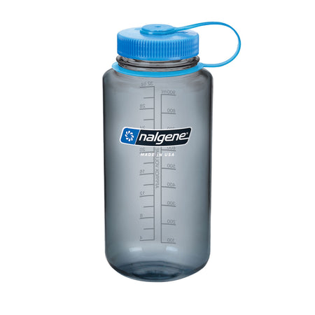 Nalgene Wide Mouth 1L Tritan Sustain Water Bottle - Grey Water Bottle Nalgene