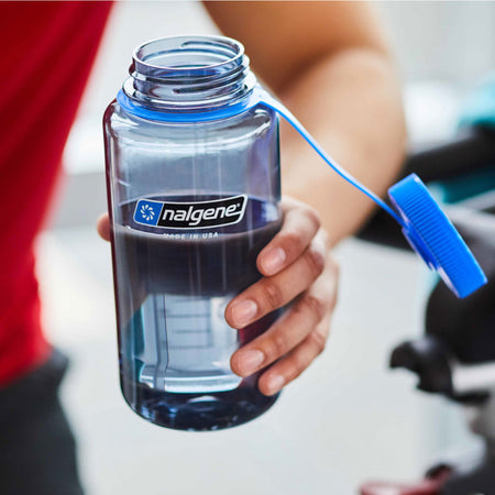 Nalgene Wide Mouth 1L Tritan Sustain Water Bottle - Grey Water Bottle Nalgene