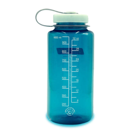 Nalgene Wide Mouth 1L Tritan Sustain Water Bottle - Trout Green Water Bottle Nalgene