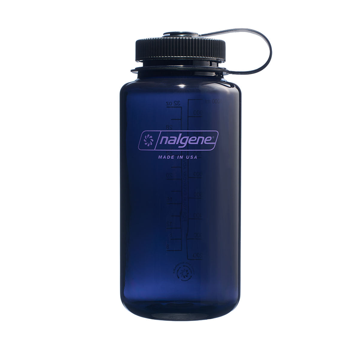 Nalgene Wide Mouth 1L Tritan Sustain Water Bottle - Odyssey Grey Water Bottle Nalgene