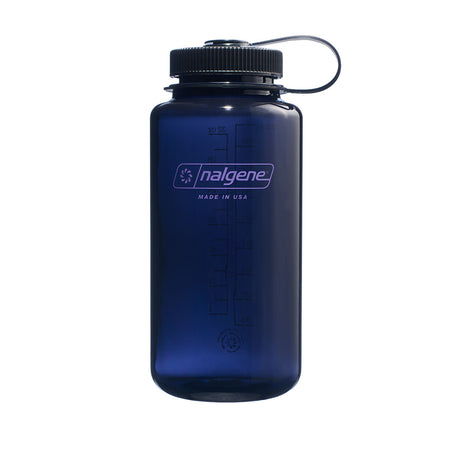 Nalgene Wide Mouth 1L Tritan Sustain Water Bottle - Odyssey Grey Water Bottle Nalgene