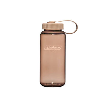 Nalgene Wide Mouth 500ml Tritan Sustain Water Bottle - Mocha Monochrome Water Bottle Nalgene