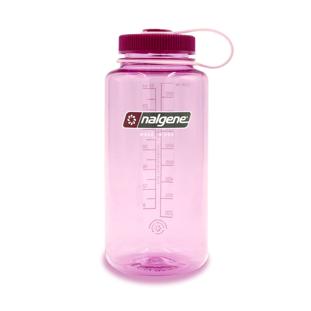 Nalgene Wide Mouth 1L Tritan Sustain Water Bottle - Cosmo Water Bottle Nalgene