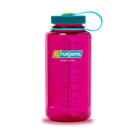 Nalgene Wide Mouth 1L Tritan Sustain Water Bottle - Egg Plant Water Bottle Nalgene