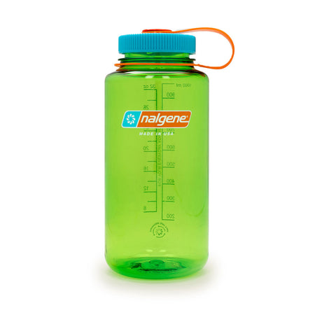 Nalgene Wide Mouth 1L Tritan Sustain Water Bottle - Pear Water Bottle Nalgene