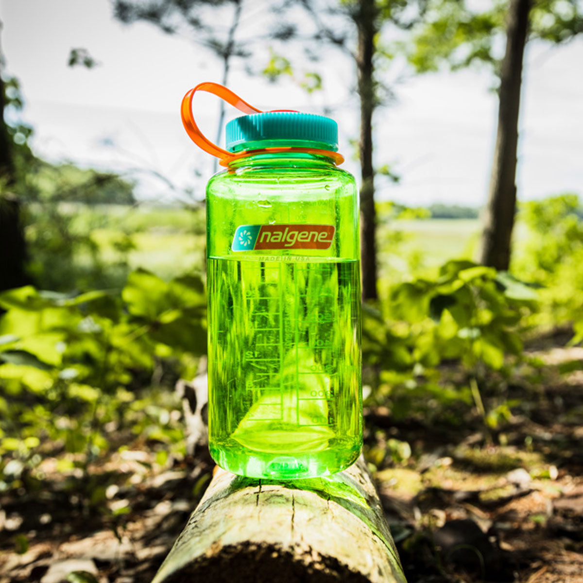 Nalgene Wide Mouth 1L Tritan Sustain Water Bottle - Pear Water Bottle Nalgene