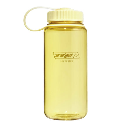 Nalgene Wide Mouth 1L Tritan Sustain Water Bottle - Butter Monochrome Water Bottle Nalgene