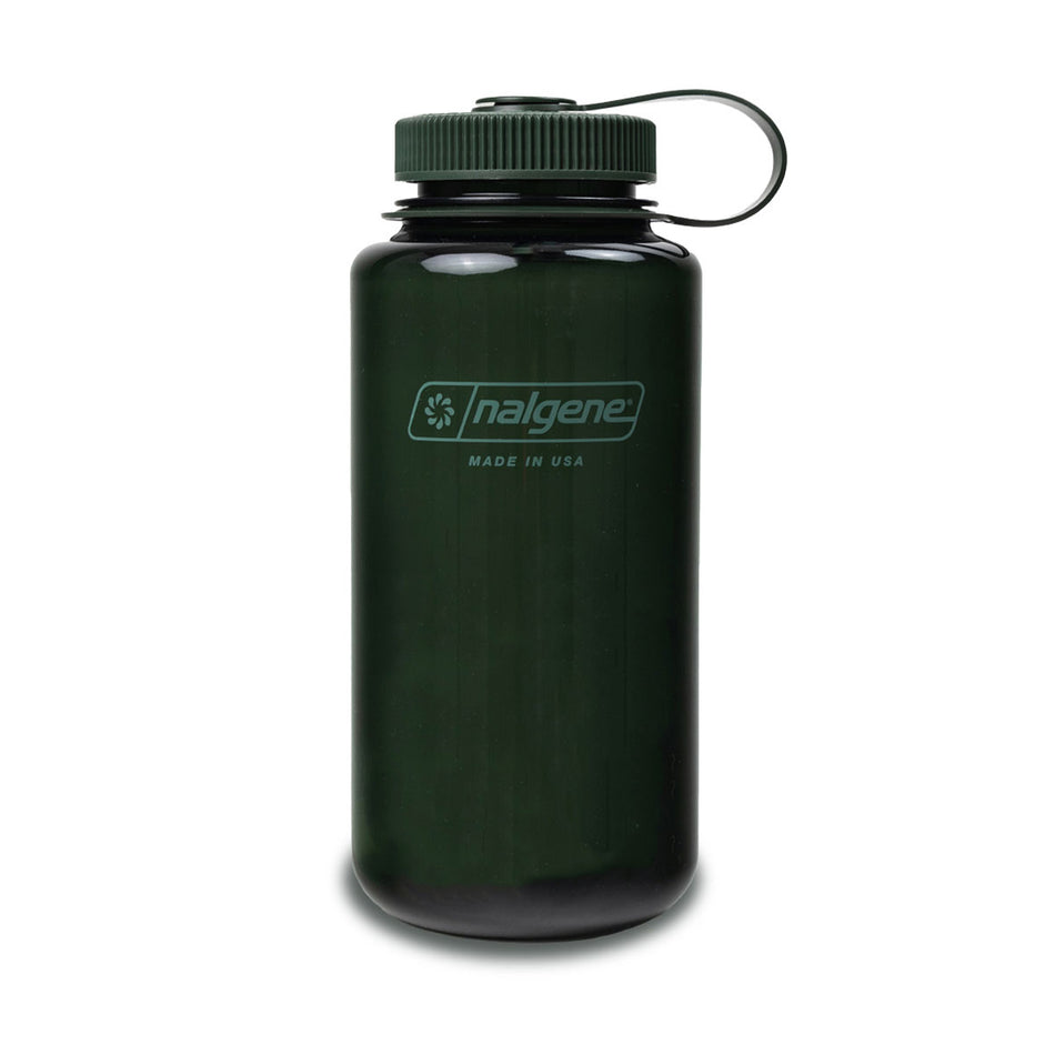 Nalgene Wide Mouth 1L Tritan Sustain Water Bottle - Jade Monochrome Water Bottle Nalgene