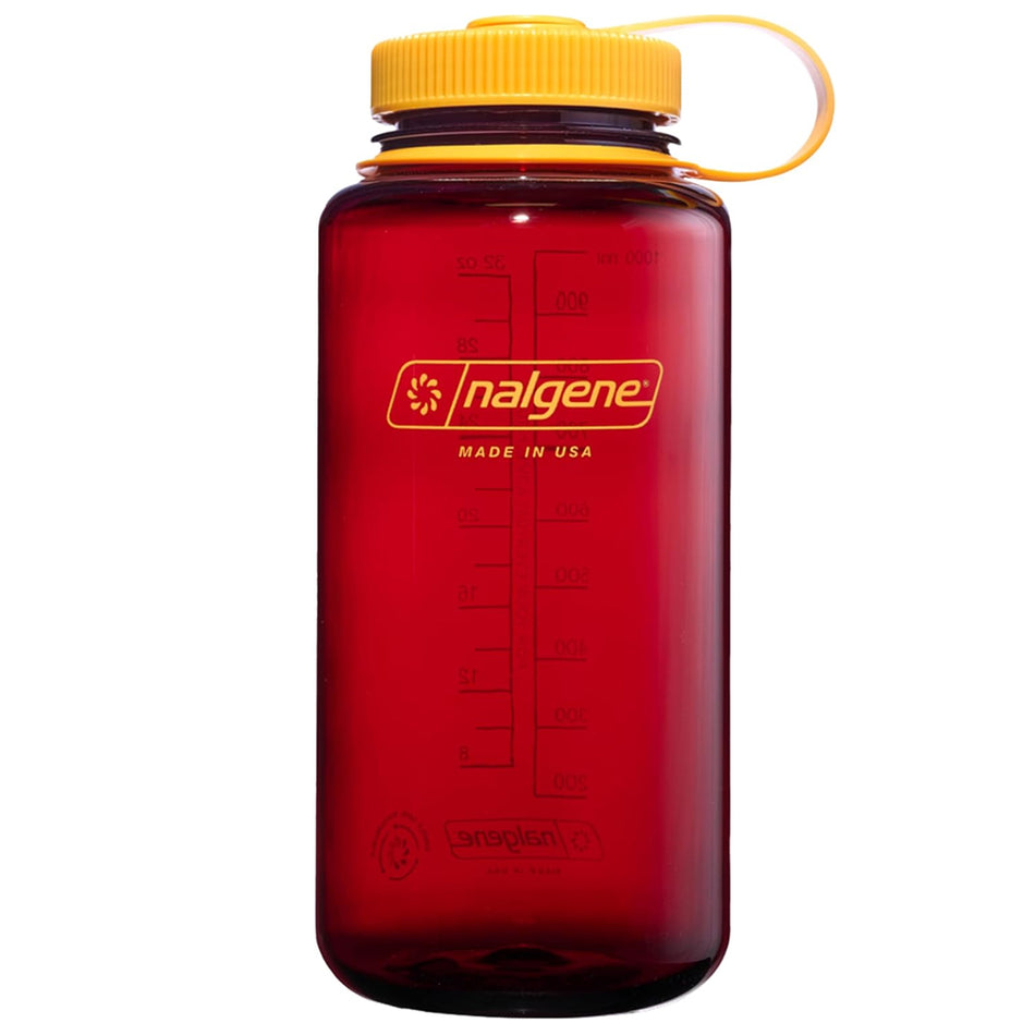 Nalgene Wide Mouth 1L Tritan Sustain Water Bottle - Laker Water Bottle Nalgene