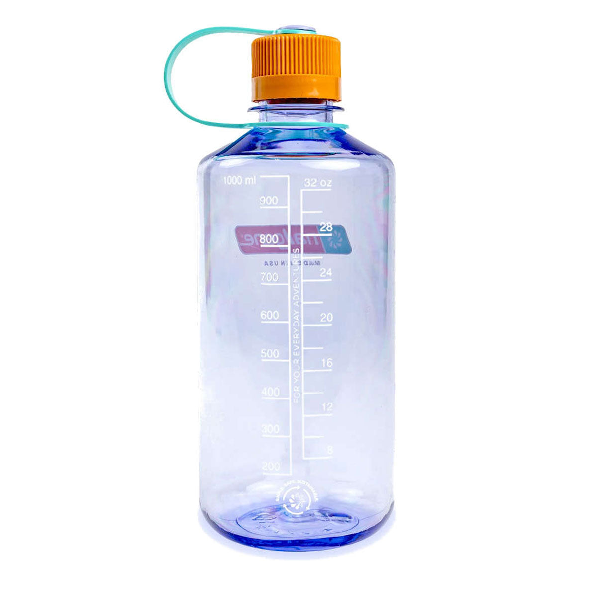 Nalgene Narrow Mouth 1L Tritan Sustain Water Bottle - Amethyst Water Bottle Nalgene