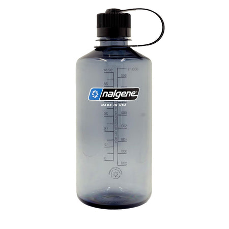 Nalgene Narrow Mouth 1L Tritan Sustain Water Bottle - Grey Water Bottle Nalgene