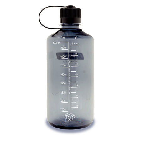 Nalgene Narrow Mouth 1L Tritan Sustain Water Bottle - Grey Water Bottle Nalgene