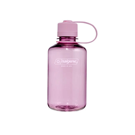 Nalgene Narrow Mouth 500ml Tritan Sustain Water Bottle - Cherry Blossom Monochrome Water Bottle Nalgene