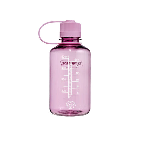 Nalgene Narrow Mouth 500ml Tritan Sustain Water Bottle - Cherry Blossom Monochrome Water Bottle Nalgene