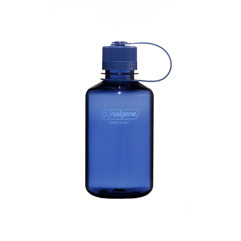 Nalgene Narrow Mouth 500ml Tritan Sustain Water Bottle - Denim Monochrome Water Bottle Nalgene