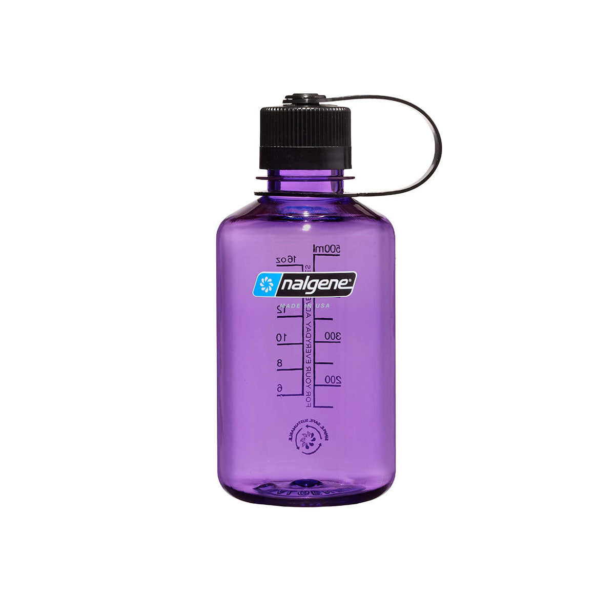 Nalgene Narrow Mouth 500ml Tritan Sustain Water Bottle - Purple Water Bottle Nalgene