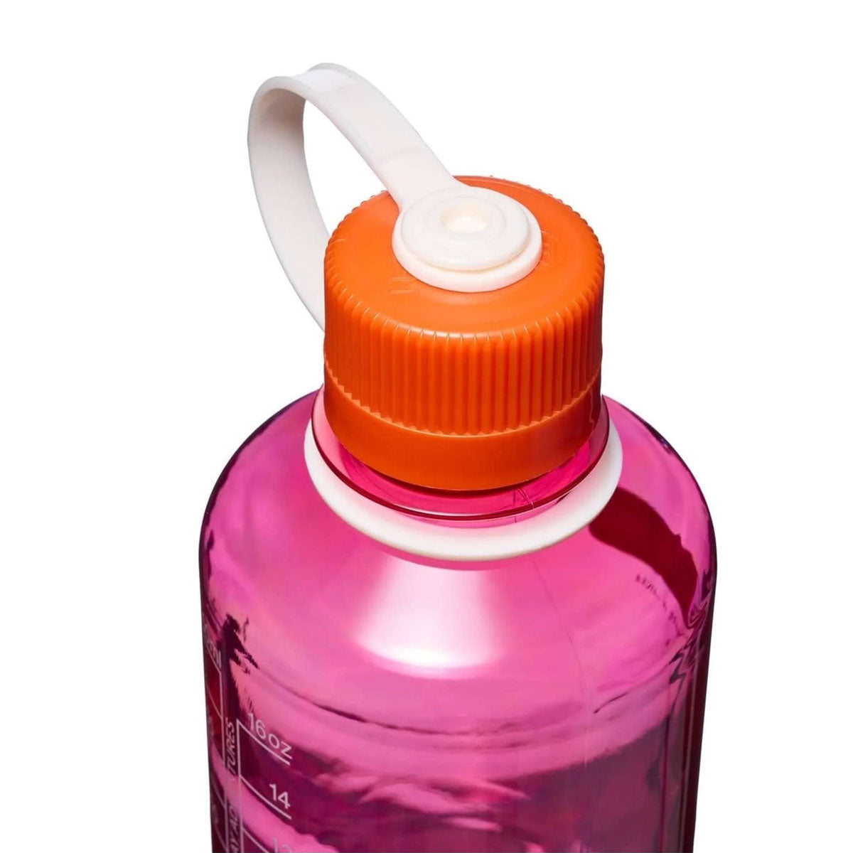 Nalgene Narrow Mouth 500ml Tritan Renew Water Bottle - Fuchsia Purple - Flame Cap Water Bottle Nalgene