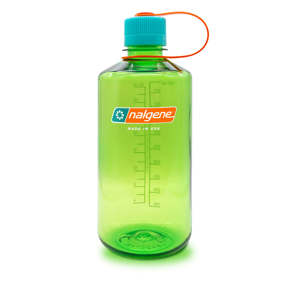 Nalgene Narrow Mouth 1L Tritan Sustain Water Bottle - Pear Water Bottle Nalgene