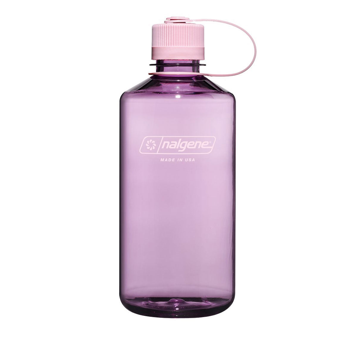 Nalgene Narrow Mouth 1L Tritan Sustain Water Bottle - Cherry Blossom Monochrome Water Bottle Nalgene
