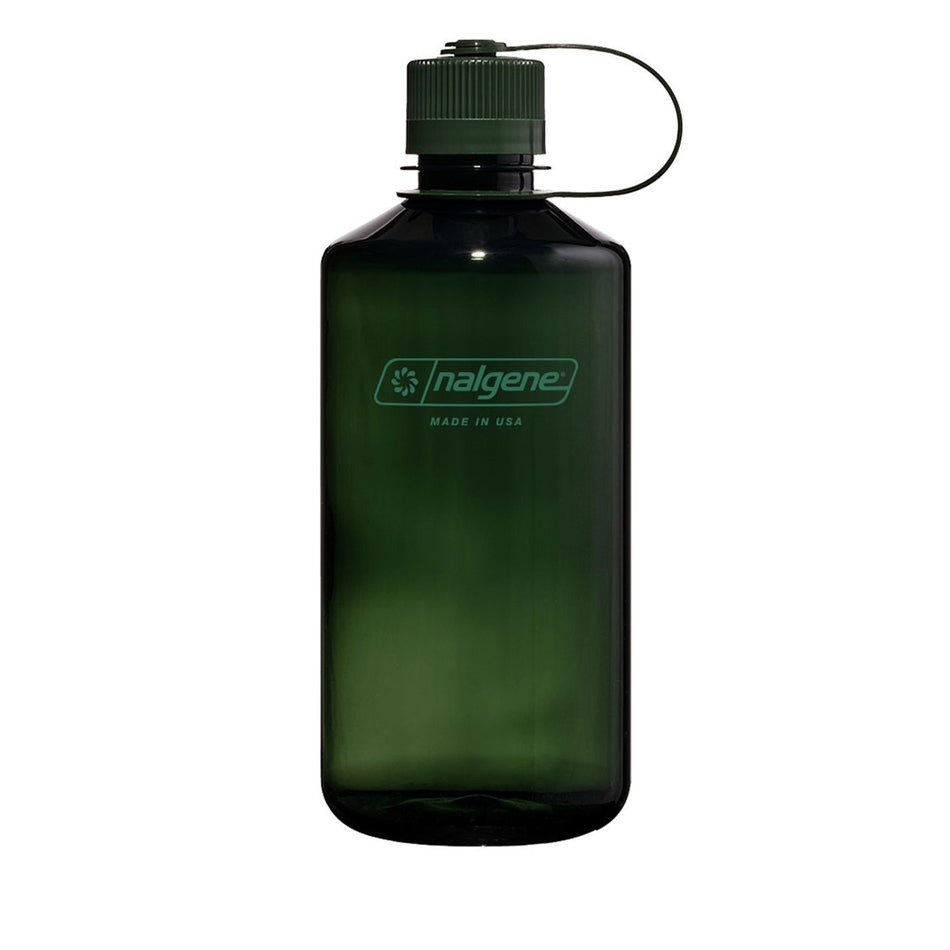 Nalgene Narrow Mouth 1L Tritan Sustain Water Bottle - Jade Monochrome Water Bottle Nalgene