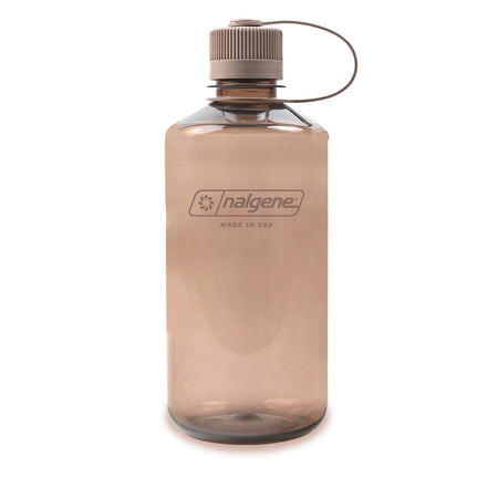 Nalgene Narrow Mouth 1L Tritan Sustain Water Bottle - Mocha Monochrome Water Bottle Nalgene