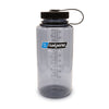 Nalgene Wide Mouth 1L Tritan Sustain Water Bottle - Grey (Black Cap) - Colour Thumbnail