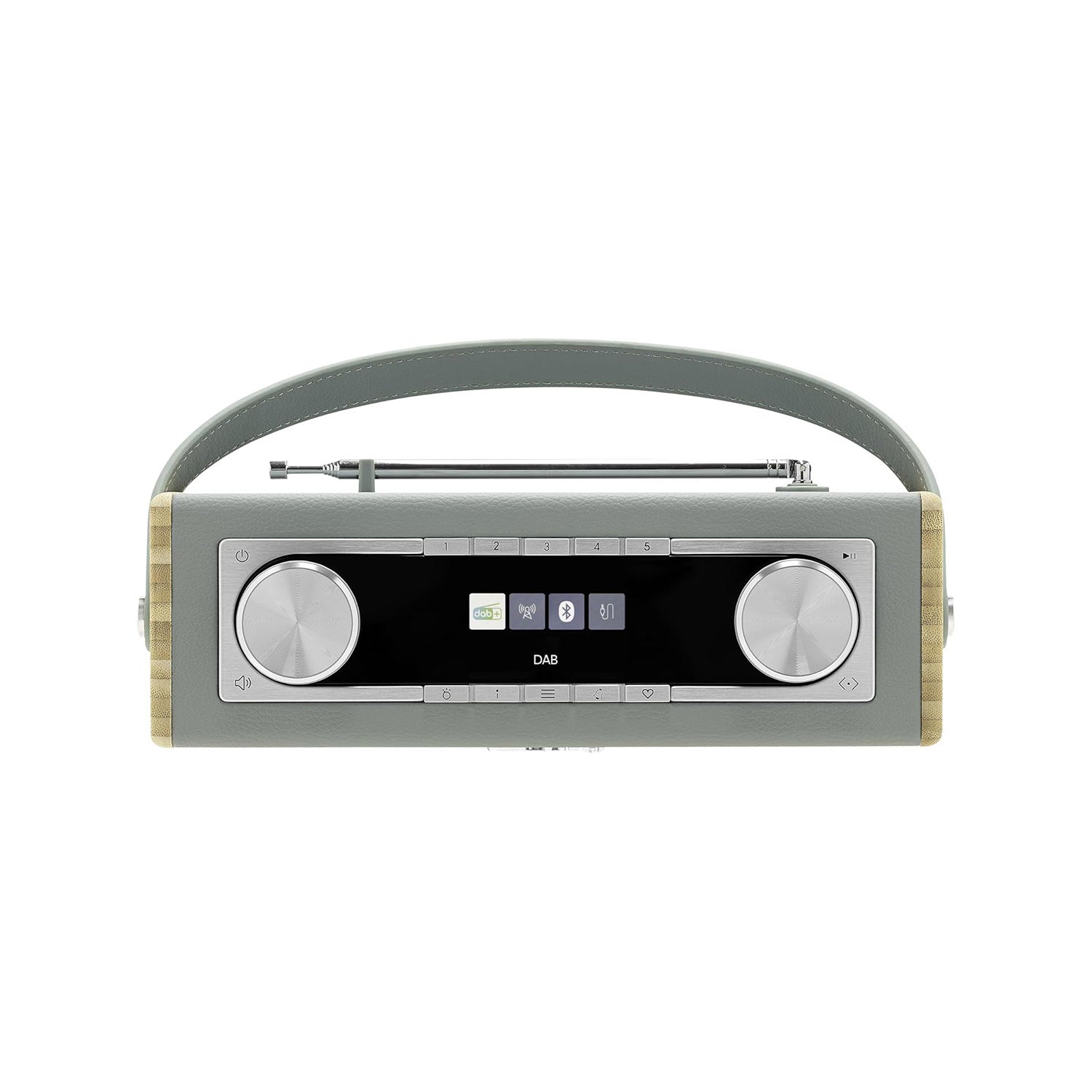 Roberts Rambler Classic DAB/FM Radio & Bluetooth Speaker, Duck Egg Digital Radios Roberts