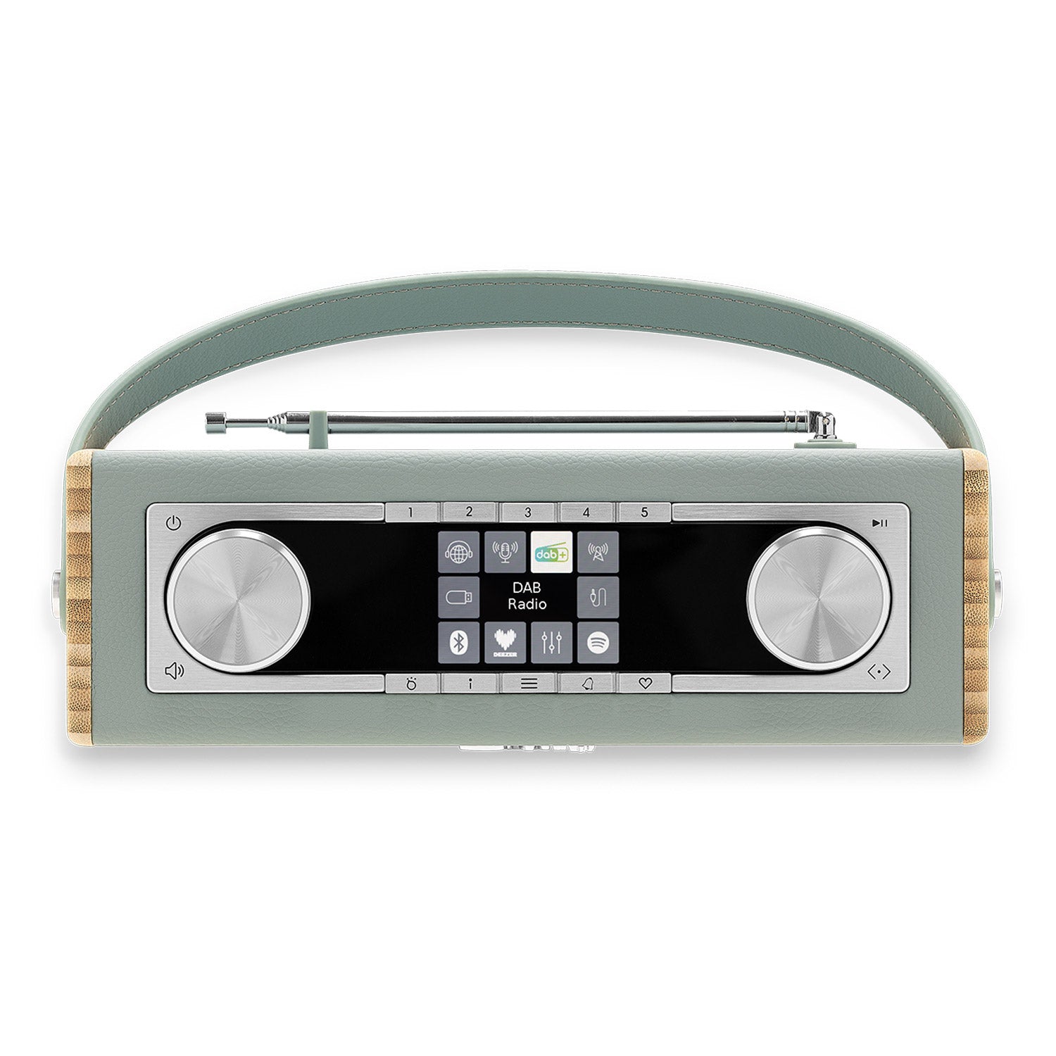 Roberts Rambler Max Stereo DAB/DAB+/FM/Internet Bluetooth Digital Radio in Duck Egg DAB Radio Roberts   