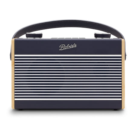 Roberts Rambler Max Stereo DAB/DAB+/FM/Internet Bluetooth Digital Radio in Navy Blue DAB Radio Roberts   