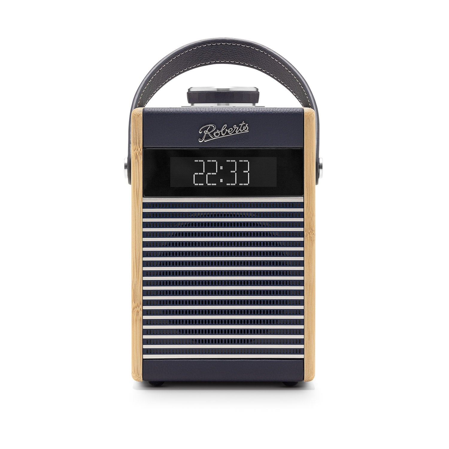 Roberts Rambler Midi DAB/DAB+/FM Bluetooth Digital Radio in Navy Blue DAB Radio Roberts   