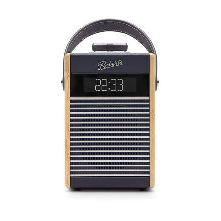 Roberts Rambler Midi DAB/DAB+/FM Bluetooth Digital Radio in Navy Blue DAB Radio Roberts   