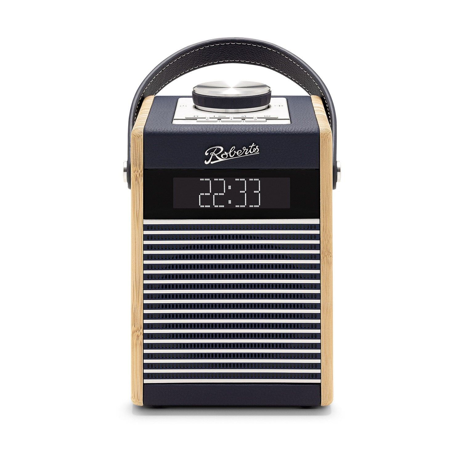 Roberts Rambler Midi DAB/DAB+/FM Bluetooth Digital Radio in Navy Blue Digital Radios Roberts   