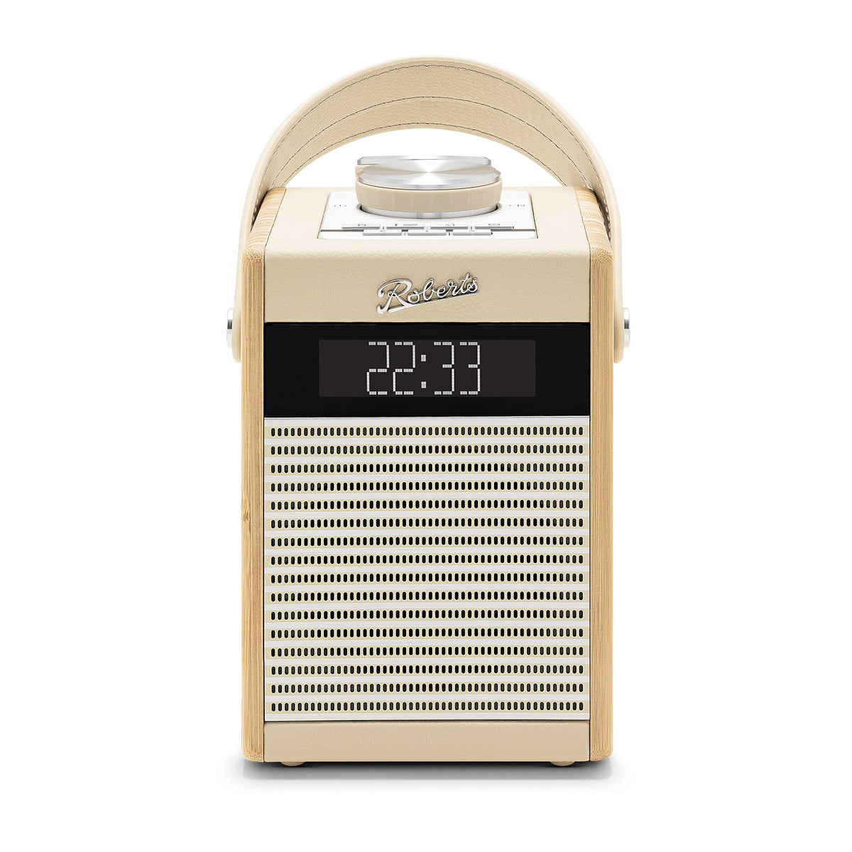 Roberts Rambler Midi DAB/DAB+/FM Bluetooth Digital Radio in Pastel Cream Digital Radios Roberts   