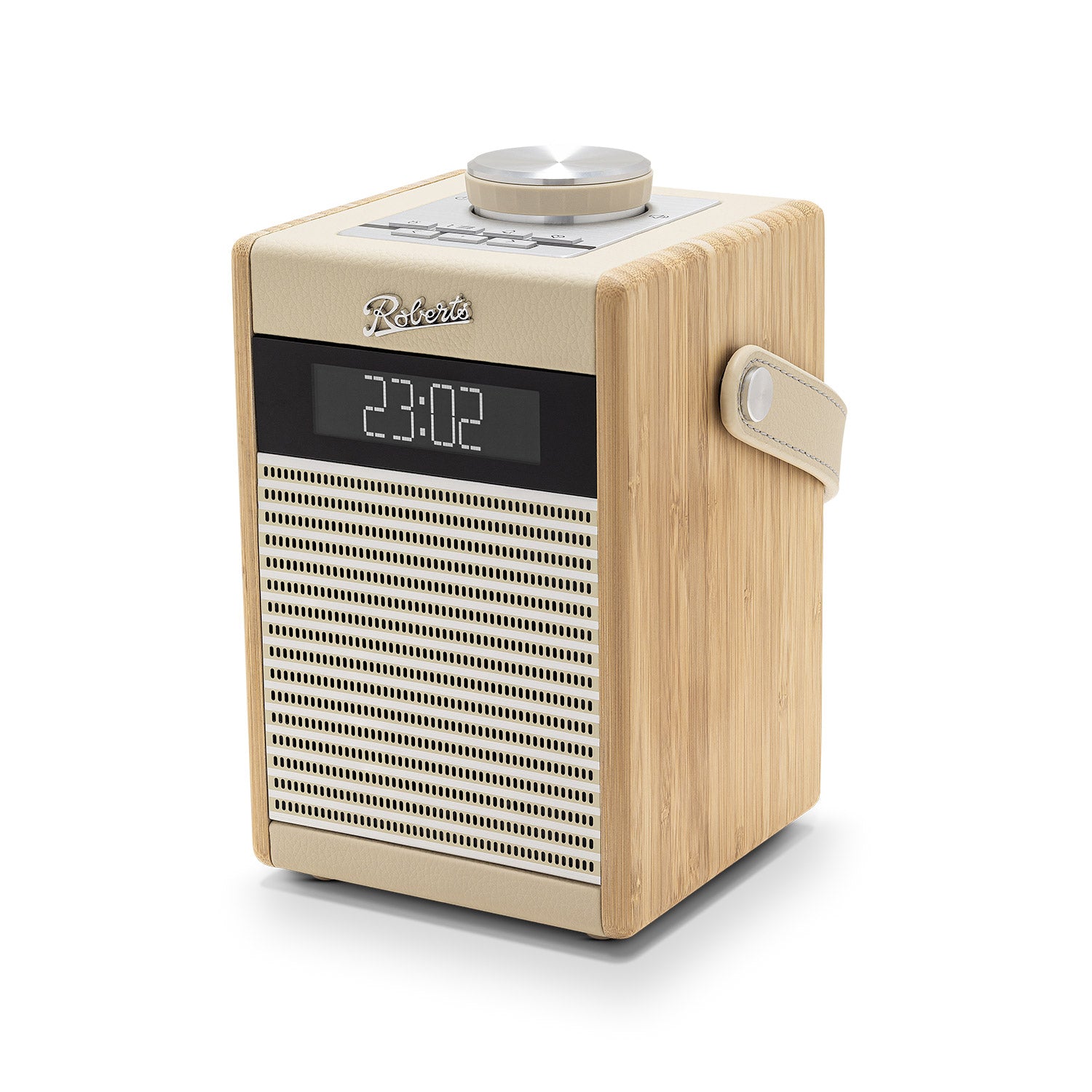 Roberts Rambler Midi DAB/DAB+/FM Bluetooth Digital Radio in Pastel Cream Digital Radios Roberts   