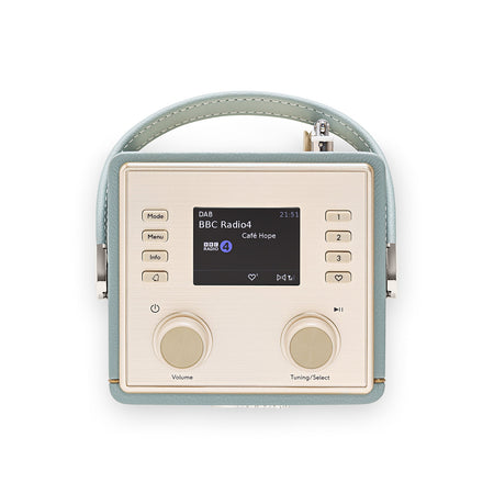 Roberts Revival Mini2 Portable DAB+/FM Radio in Duck Egg Digital Radios Roberts