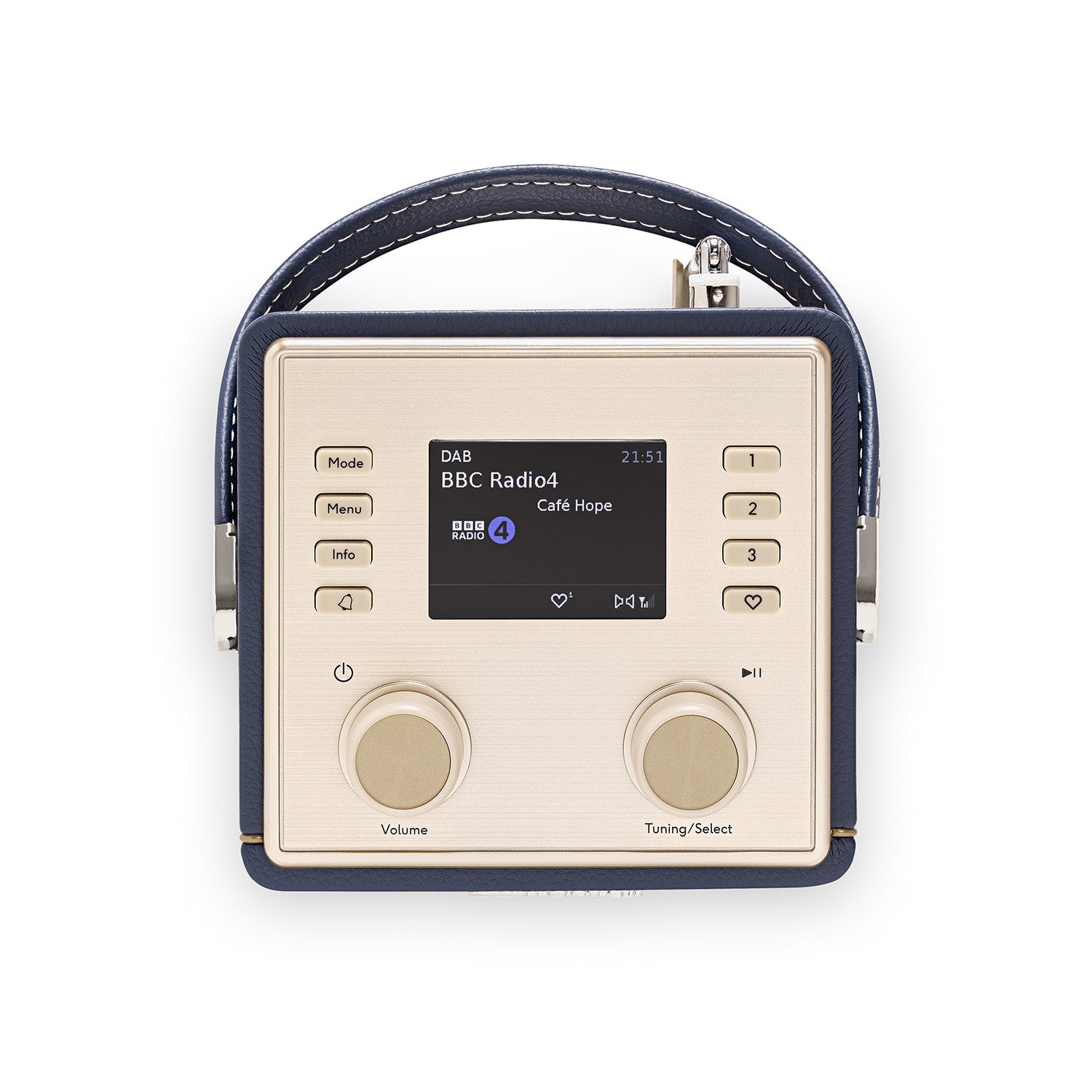 Roberts Revival Mini2 Portable DAB+/FM Radio in Midnight Blue Digital Radios Roberts