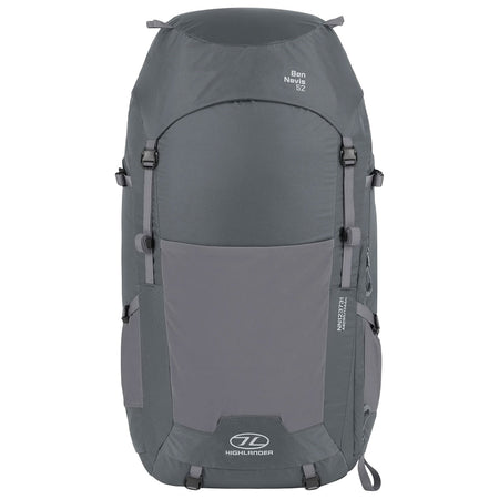 Highlander Ben Nevis 52L Men's Backpack - Grey Camping Accessories Highlander